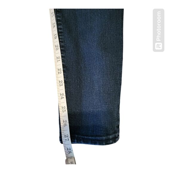 Womens Mossimo Denim Blue High Rise Skinny Stretchy 2 Button Jeans Size 29 - Picture 5 of 9